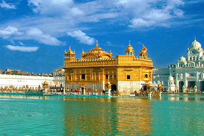visit golden temple with indiator