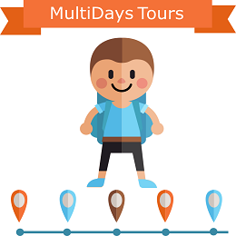 book your multi day tour package with indiator